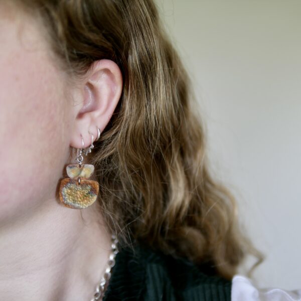 Flame Painted Crescents