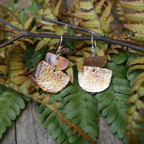 Flame Painted Crescents