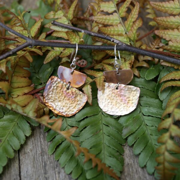 Flame Painted Crescents