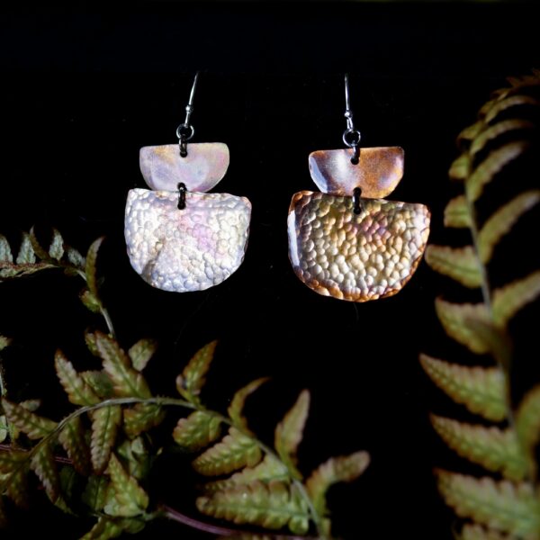 Flame Painted Crescents