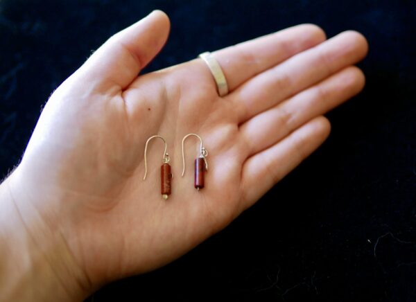 P1220323 Woodland Ivy Earrings (small)