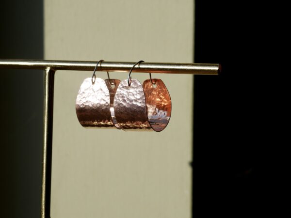Dappled Light Hoop Earrings