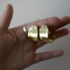 Dappled Light Hoop Earrings