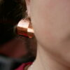 Dappled Light Hoop Earrings