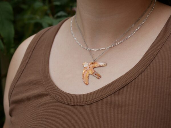 Soaring Swallow Pendant
