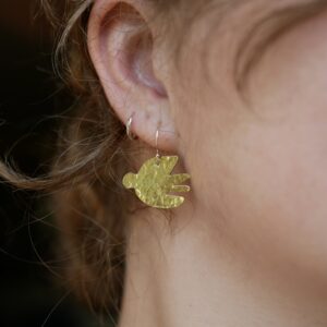 Abstract Swallow Earrings