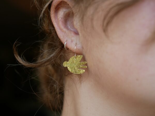 Abstract Swallow Earrings