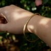 Organic Brass Bangle