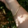 Organic Brass Bangle
