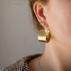 Dappled Light Hoop Earrings